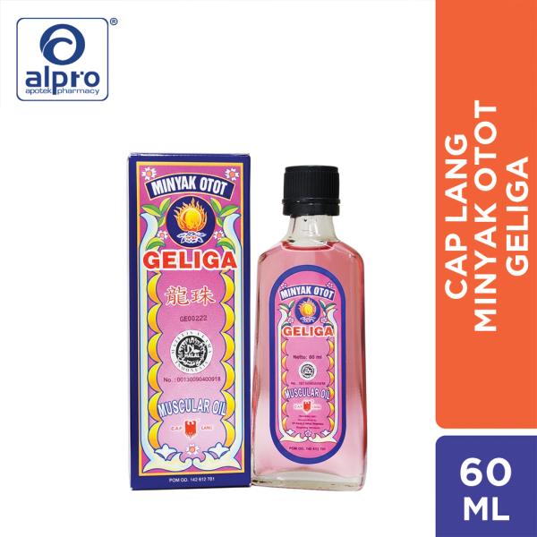 Minyak Otot Geliga 60Ml Minyak Gosok Untuk Meredakan Pegal Otot